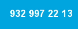 932 997 22 13 932 997 22 13